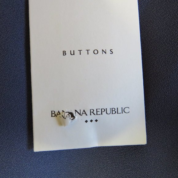 Banana Republic* Women's Sleeveless V-Neck Layered High/Low Hem Blouse~ Small - Picture 10 of 10